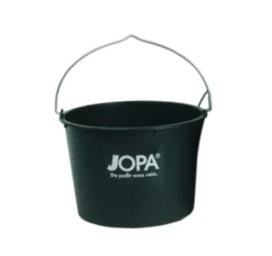 Spand plast, sort, 12 liter