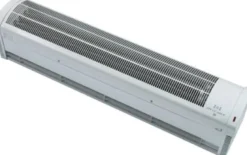 S&P COR 1000N lufttæppe, el-varme, 6 kW, 100 cm, med fjernbetjening