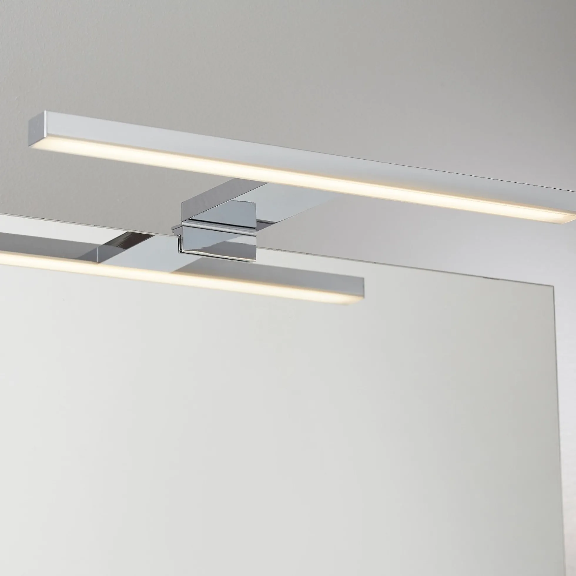 Spejllampe Lagan, 380mm, 230V, 5W, Aluminium