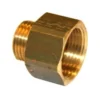 spidsmuffe 1/2" - 1/4". Messing