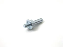 Spindel f/bagskive roloc, 1/4'', 6 mm skaft