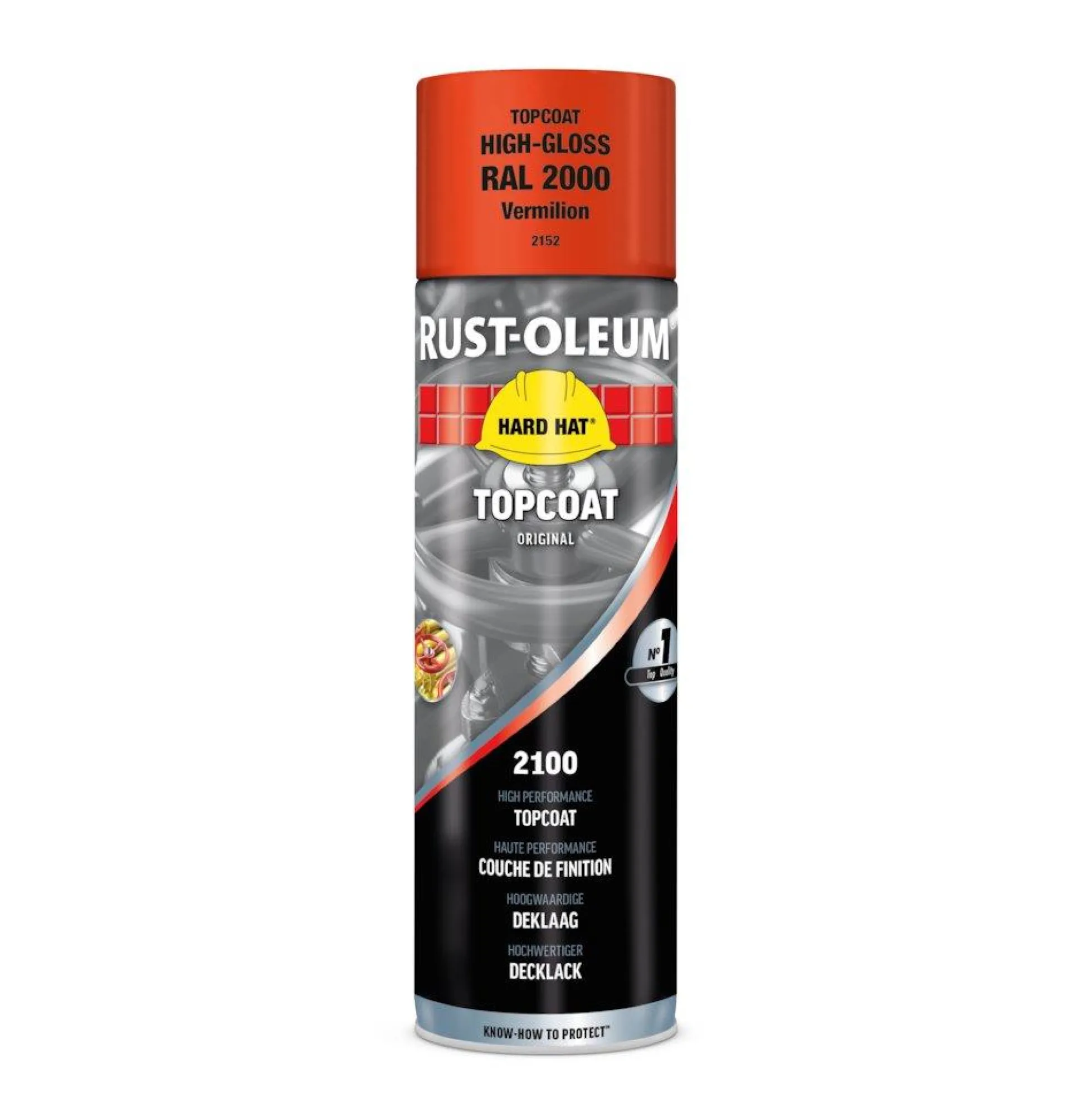 Spraymaling, RAL2002 blod orange, 500ml