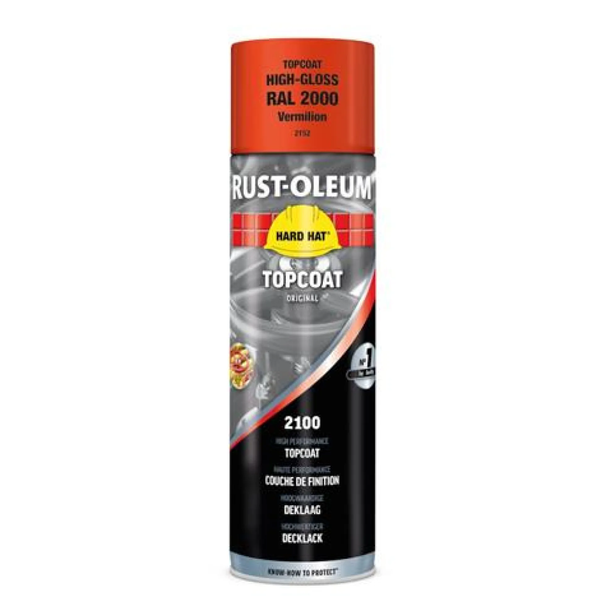 Spraymaling, RAL2002 blod orange, 500ml