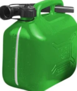 Sprehn Benzindunk heavy duty, 5L plast, grøn - godkendt til transport