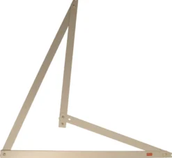 Sprehn brolæggervinkel, foldbar, 45° + 90°, 122 x 122 x 172 cm