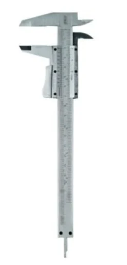 Staco skydelære, 150 mm, DIN862 standard matchrom SB