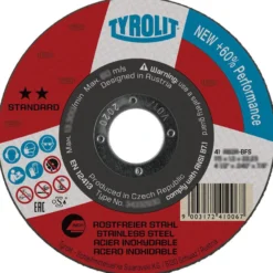 STANDARD** skæreskive, 125 x 1,6 x 22,23 mm, A 46 R- BFS