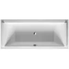 Starck badekar til indbygning 180 x 80 cm. Afløb i midten – Duravit