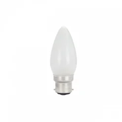 Stearinlys B22d, 40W, 230V, Ra>80, klar