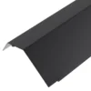 Sternkapsel alu, 65 mm, 1 meter, sort