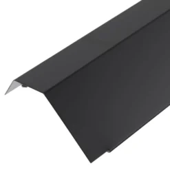 Sternkapsel alu, 65 mm, 1 meter, sort