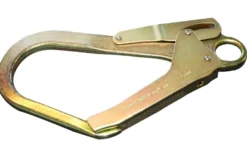 Stålkarabinhage, zinkgalvaniseret, 56 mm åbning, 23 kN, EN362