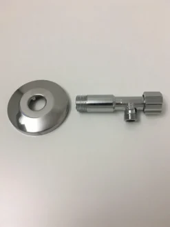 stopventil 12" x 38" med 77 mm roset lang version