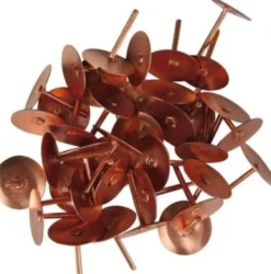 Stormklammer Ø19, 1,0x19mm, kobber - 1000 stk.
