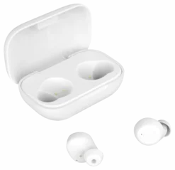 STREETZ trådløse in-ear øretelefoner med opladningsetui, BT 5, TWS, hvid
