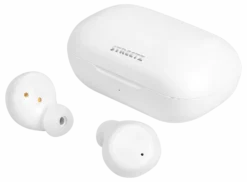 STREETZ trådløse in-ear øretelefoner med opladningsetui, BT 5, TWS, hvid