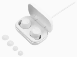 STREETZ trådløse in-ear øretelefoner med opladningsetui, BT 5, TWS, hvid