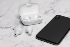 STREETZ trådløse in-ear øretelefoner med opladningsetui, BT 5, TWS, hvid