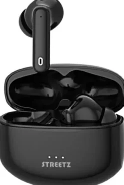 STREETZ T500 TWS earbuds, ANC, in-ear, matte black