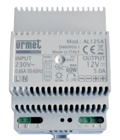 Strømforsyning 12V DC, NG AL12/5A DC