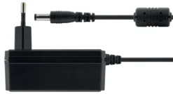strømforsyning, 100-240 V til 12V 3A, sort