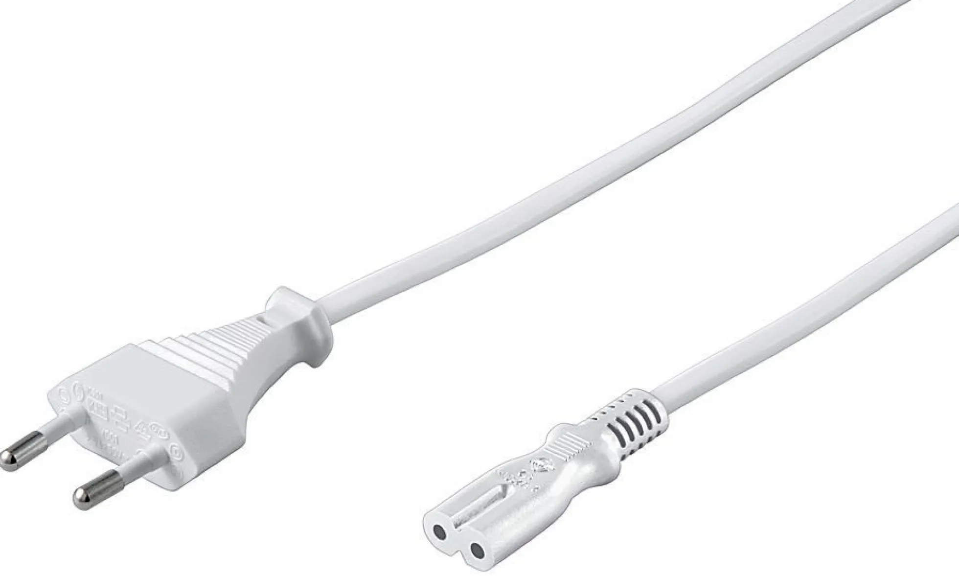 Strømkabel til bærbar, hvid, PE0307100W - MicroConnect