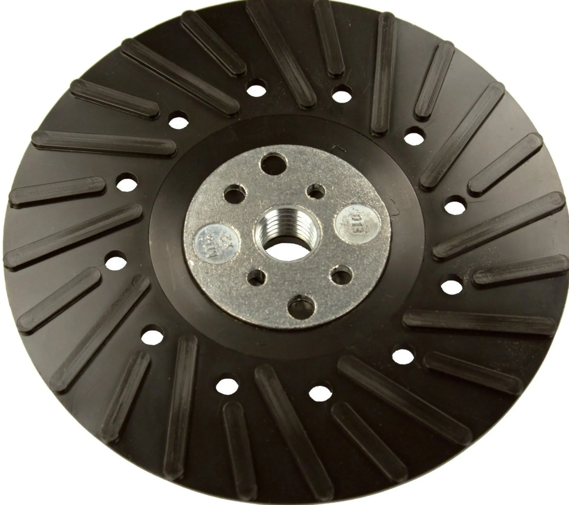 Supportbagskive TURBO til fiberrondeller, Ø125x22 5/8", EKSTRA HÅRD - Tyrolit