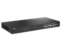 Switch 16 x 1G PoE, DGS-1018P - D-Link