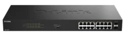 Switch 16 x 1G PoE, DGS-1018P - D-Link