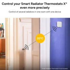 tado° Wireless Smart Thermostat X, trådløs termostat, Matter (2nd Gen)