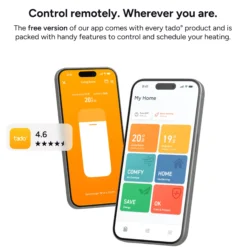 tado° X Smart Radiatortermostat - Quattro pack (4 stk)