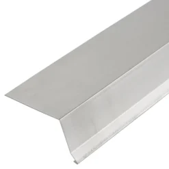 Tagfod, aluminium, med eller uden asfalt, 1 meter