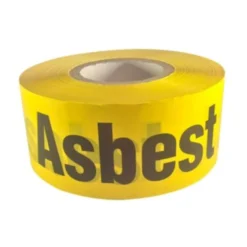 Tape-asbest, gul, 50 mm x 66 meter