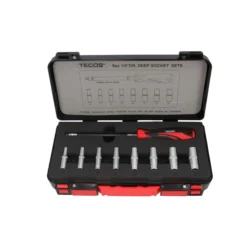 Tecos VVS flex toppe-sæt T-B009, 6-13 mm