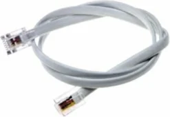 Telefon patchkabel med RJ11 (6P4C) plug