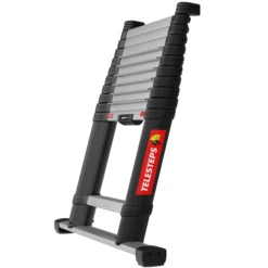 Teleskopstige Prime Line, 3,5 m med stigefod - Telesteps