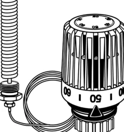 Termostat K, M/Spiralføl 20-70