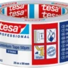 tesa alu tape strong 50my, 25 meter x 50 mm, mat sølv