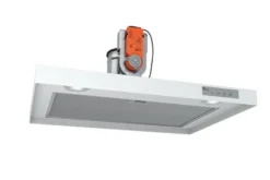 Thermex Airslim II Emhætte med fugtsensor, 60 cm, Indbygning - Skab, centralventilation, hvid