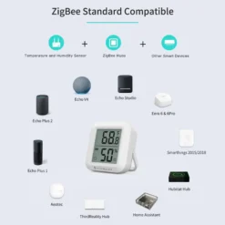 ThirdReality T&H Sensor, temperatur- og fugtighedssensor, Zigbee