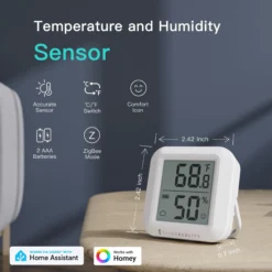 ThirdReality T&H Sensor, temperatur- og fugtighedssensor, Zigbee