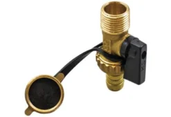 Tiemme Bundstophane, 1/2" nippel, 1/2" slangeforskruning