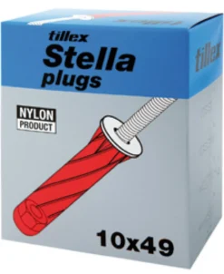 Tillex Stella plugs til gips med skrue