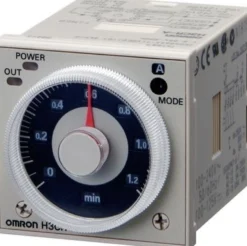Timer, plug-in, 11-pin, DIN 48x48 mm, multifunktions, 0,05 s-300 h, DPDT, 5A, 24-48VAC, 12-48VDC H3C