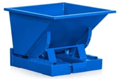 Tipcontainer standard, 150L, blå