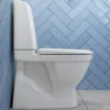 Toiletsæde Nautic, hvid slim seat, soft-close & quick-release - Gustavsberg
