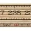 Tommestok træ, 59-2.4-12 mm/mm, 2,4m - Hultafors