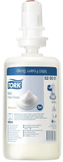 Tork mild skumsæbe, S4, 1000 ml