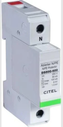 Transientbeskyttelse Ds80g-600 Type 2, 230Vac, 80 kA, 100 kA