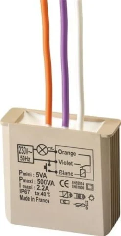 Trappeautomat 500W med soft start/stop til indbygning MTM500E